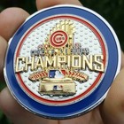 Premium Mlb Chicago Cubs World Series 2016 Coin Golf Maker Poker Chip Card Guard