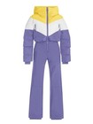  Womens One Piece Ski Suit Warm Waterproof Snowsuits Winter Snow X-large Violet