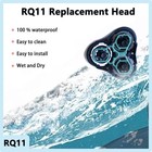 Rq11 Replacement Head Compatible With Philips Norelco Sensotouch for Sensotou   