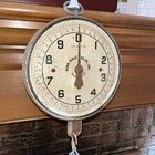 Vintage Penn Scale 20lb With Hanging Galvanized Scoop