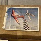 Jemco North American At-6 Model Airplane Wood Kit New In Box Vintage Rare Rc Kit