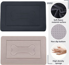 Large Dog Bed Soft Dog Crate Pad Mat 42 In Non-slip Bottom Washable Dog Sleeping