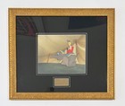 Original 1940s Walt Disney Production Cel On Courvoisier Background From Dumbo