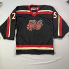 Inland Valley Wild Hockey Jersey Lot 2 Mens Large White   Black  25  read