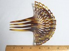 Vintage Large 5 1 2  Mantilla Hair Comb Faux Tortoise Shell