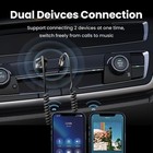 Wireless Bluetooth Receiver 3 5mm Aux Audio Stereo Music Hands Free Car Adapter