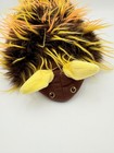 Folkmanis Fuzzy Caterpillar Puppet Insect Bug Learning Toy Plush Brown Yellow