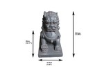 13 5 In H Foo Dog Garden Statue Home backyard Decor Indoor outdoor Use