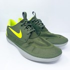 Nike Mens Solarsoft Moccasin 555301-330 Green Running Shoes Sneakers Size 13