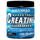 150 Capsules Creatine Monohydrate Gummies - Increase Strength And Build Muscle