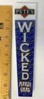 Collectable Pete s Wicked Ale Mardi Gras Beer Tap Discontinued 2011