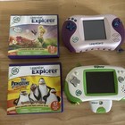  2  Leap Frog Leapster Video Game Systems   2 Games Please Read Description