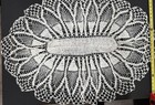 Antique Handmade Crocheted Oblong Dollie