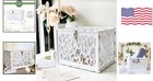 Diy White Wedding Card Box - Elegant Pvc Box For Weddings   Special Occasions