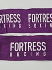 Fortress Boxing 1m Compression Wrap Replacement Grape Purple white Wrist Knuckle