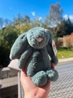 Authentic      nwt Jellycat Bashful Forest Bunny - Small   Little - Retired   Htf 
