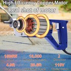 Hand Held Power Concrete Vibrators 15000 Rpm Electric Concrete Vibrator 1500w   