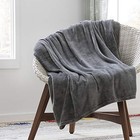  Flannel Fleece Blanket - Super Soft - Breathable - Queen  90 In X 90 In  Gray