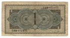 Netherlands 1 Gulden 1949 P-72 Muntbiljet  coin Note  Queen Juliana Banknote