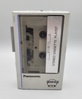 Vintage 1982 Panasonic Stereo To Go Cassette Player Rq-j11 W  Case Tested Works
