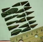 1 Rare Genuine Ancient Bronze Celtic Scythian Greek Trilobe Arrowhead 3 Century
