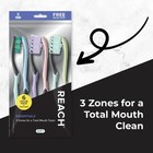 Essentials Soft Toothbrushes With Toothbrush Caps  6 Count