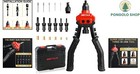 All-in-one Rivet Gun Tool Set  3 Functions For Professional   Diy Projects