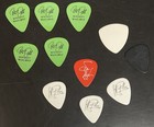 Hard Rock Lot Of 11 Guitar Picks Ozzy Osbourne Dio Van Halen Scorpions Sabbath