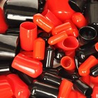 200pcs Vinyl Rubber Plastic End Caps Rod Bar Screws Bolts Tubes Thread Cover Cap
