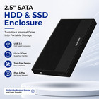 1tb External Hard Drive Usb 3 0 Portable 2 5  Hdd Pc Laptop Mac Backup Storage