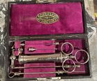 Antique Tiemann Surgical Instruments Set With Box Original