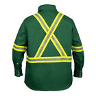 Flame Resistant Fr High Visibility Hi Vis 100 c Light Weight Shirt