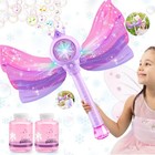 Deluxe Battery-powered Bubble Machine - Lights  Music   Fun For Little Girls