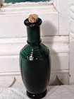 Rare Antique Deep Emerald Green Solon Palmer Perfume Bottle With Cork
