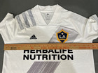 Adidas Authentic Men s Mls La Galaxy Home Jersey Eh6523 New Size Large White 