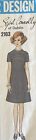 Vintage Original Vogue Couturier Design Sybil Connolly Of Dublin Pattern 2103