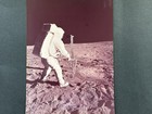1969 Nasa Apollo 11 Edwin Buzz Aldrin Solar Wind Collector On Moon Photograph