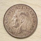 1950 Canada Fifty 50 Cents  800 Silver Coin King George Vi Half Dollar