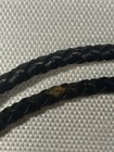 Vintage Bolo Tie Eg 1989 Pewter Coyote Silver Tone Tips