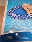Swimways Paddle Paws Spring Float Dog Raft  Large  65 Lbs  And Up   Blue