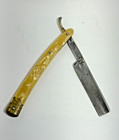 Vintage Goldedge Pearl Duck Dubl Duck Solingen Germany Straight Razor