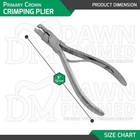2 Pcs Primary Crown Crimping Plier   Reynolds Contouring Plier Set German Grade
