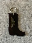 Vintage Allentown Pa Trinkle   s Cetronia Hotel Keychain Boot Plastic Key Ring