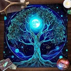 Altar Cloth - Blue Moon - 19 2  X 19 2  - 100  Polyester 