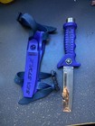 Wenoka Sea Style Blue Dive Knife With Z Lock