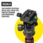 Koah Perihelion Professional 5  Camera Tripod With 360 Degree Ball Head