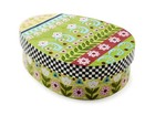 Mackenzie-childs Calico Large Lidded Egg Box