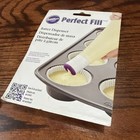 Wilton Perfect Fill Batter Dispenser 1 5  Reusable Plastic Cupcake Nozzle Tip