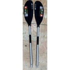 Ozark Trail Basic Black Aluminum Adjustable Kayak Paddle  Two Piece 90 Inch