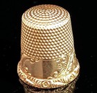 10k Yellow Gold Thimble Size 9 C117